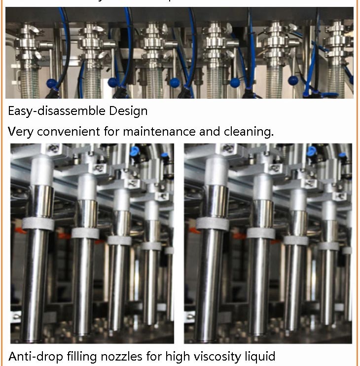 Halpa täyttöpakkauspurkkihunaja pullotuskone