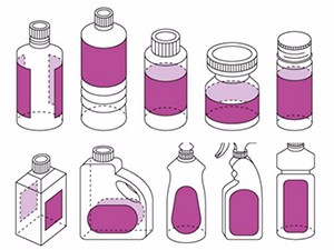 Automaattinen etu- ja takaosan kaksipuolinen etikettilaite