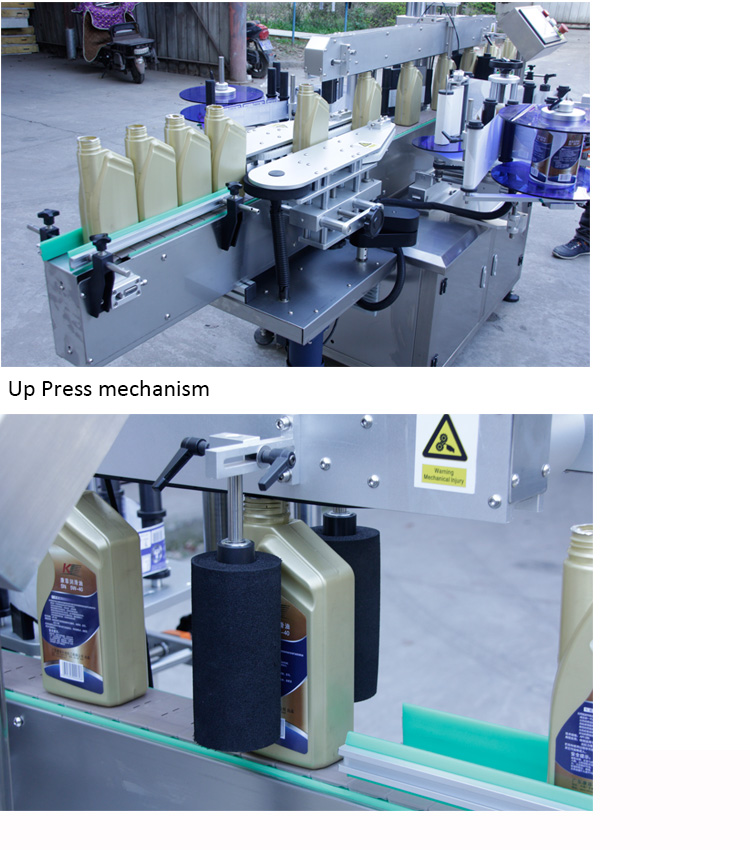 Double Sids Bottle Automatic Label Machine hinta
