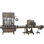 Pöytälevyn peristalttisen pumpun injektiopullon täyttö- ja sulkemiskone